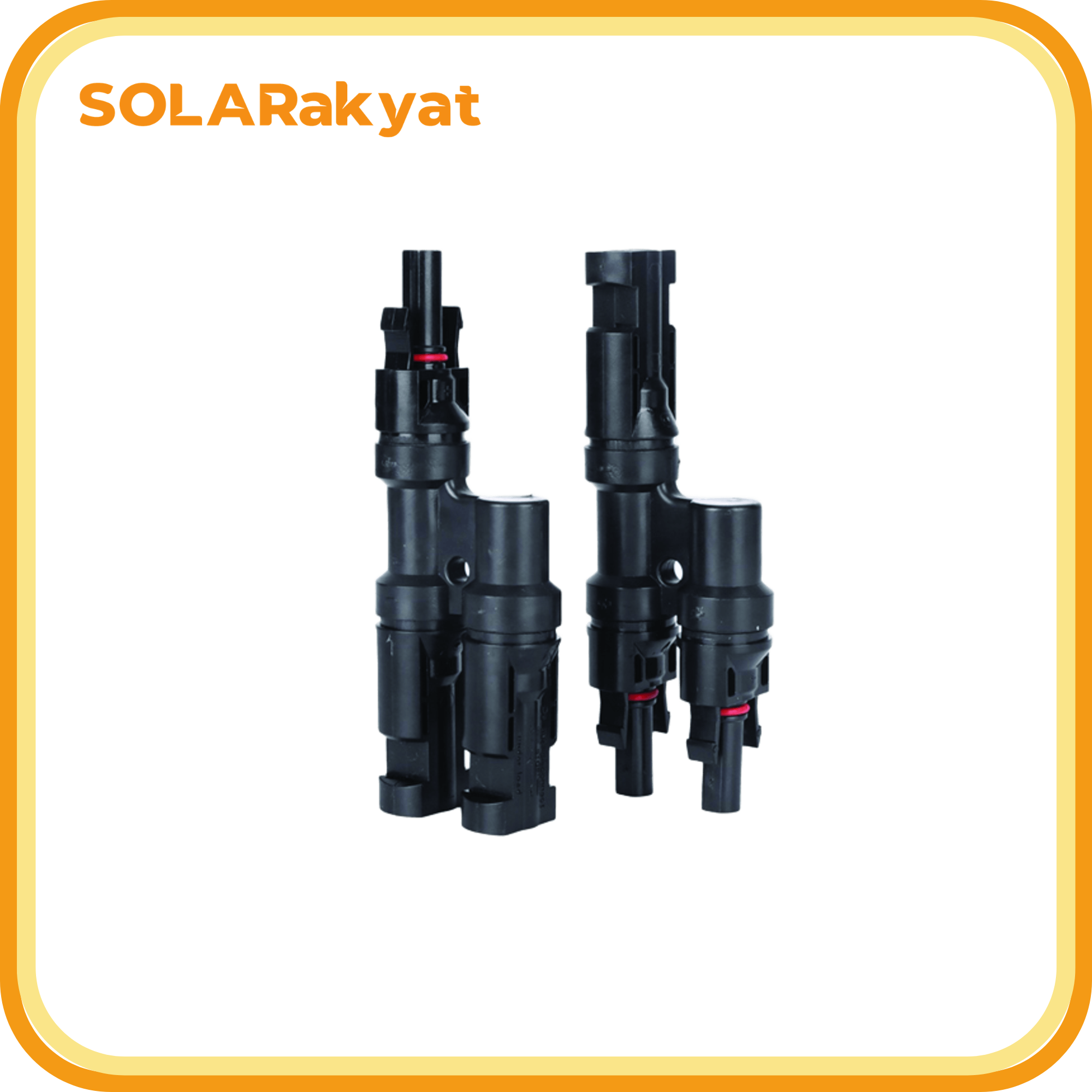 Foto 4 MC4 Connector T-Branch-World Sunlight